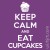 T-shirt Keep Calm... Cupcakes