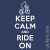 T-shirt Keep Calm and Ride On