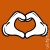 T-shirt Mickey Hands Heart