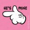 T-shirt Mickey Mouse Hands He's Mine