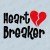 T-shirt Bebé Heart Breaker