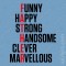 T-shirt Father - Funny Happy Strong Handsome Clever Marvellous