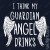 T-shirt My Guardian Angel Drinks