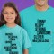 T-shirts Pai e Filha a combinar Father e Daughter - Prenda Dia do Pai