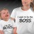 T-shirts Used to be the Boss - Bebé