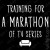 T-shirt Training for a Marathon