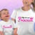 T-shirts Mãe de uma Princesa - Bebé