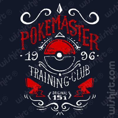 T-shirt Pokemaster