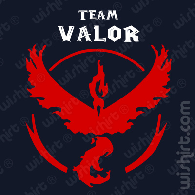 T-shirt Pokémon Team Valor