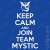 T-shirt Keep Calm Join Mystic