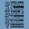 T-shirt Daddy you are my favourite superhero - Prenda dia do Pai