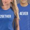 Conjunto 2 t-shirts 2Gether 4Ever. Conjunto de 2 tshirts edição especial Dia dos Namorados, Homem e Mulher