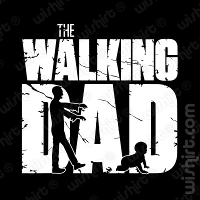 T-shirt The Walking Dad v1