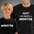 T-shirts Created a Monster Criança