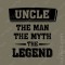T-shirt The Man the Myth the Legend. Mensagem Personalizável