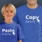 T-shirts Copy Paste para Pai e Filho - Dia do Pai, Aniversário e Natal
