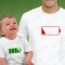 T-shirts a combinar para Pai e Bebé | Sem Bateria | Prenda Dia do Pai