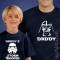 T-shirts a combinar Pai e Filho Daddys Storm Trooper - Dia do Pai