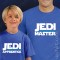 T-shirts Jedi Master, Jedi Apprentice Criança. Prenda Dia do Pai, conjunto de duas t-shirts, edição especial Dia do Pai. T-shirt de Homem + T-shirt de Criança