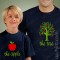 T-shirts Pai e Filho a Combinar The Tree The Apple, Prenda Dia do Pai