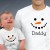 T-shirts Boneco de Neve - Bebé