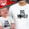T-shirts Pai e Bebé Big/Teeny Weeny Monkey - Big/Teeny Weeny Bear
