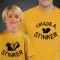 Conjunto de t-shirt Pai e Filho I Made a Stinker - Prenda Dia do Pai