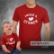 Conjunto de t-shirt Pai e Bebé I Made a Stinker - Prenda Dia do Pai