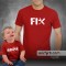 Conjunto de duas t-shirts a combinar para Pai e Bebé Fix Break