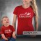 T-shirts Mother of Dragons / Game of Thrones Mãe - Bebé, Conjunto de uma t-shirt de mulher + uma t-shirt de bebé
