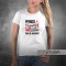 T-shirt Perigo despedida de solteira fora de controlo - Edição Especial Despedida de Solteira